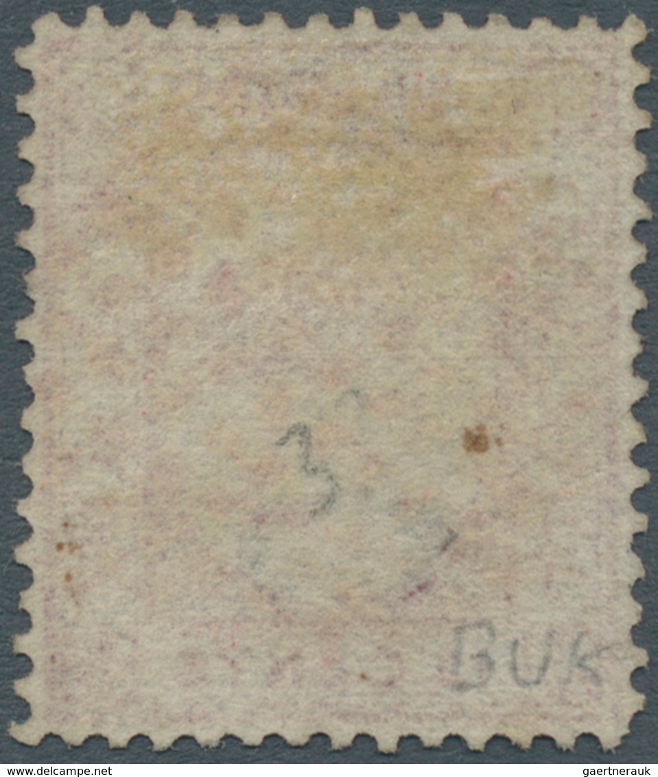 05136 Labuan: 1879, 12c. Carmine, Wmk CA Over Crown (sideways), Variety "No Right Foot To Second Chinese C - Other & Unclassified