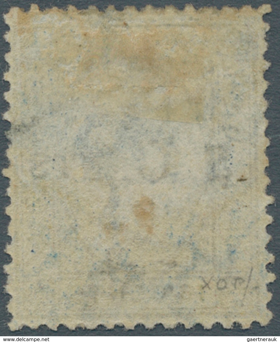 05161 Labuan: 1885 2c. On 16c. Blue, Wmk Crown CC Reversed, Mounted Mint With Part Original Gum, Fine. BPA - Other & Unclassified