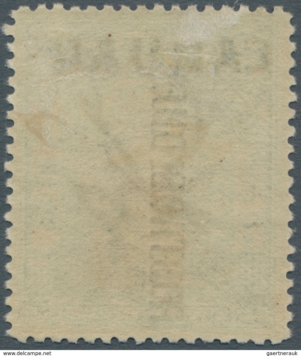 05252 Labuan - Portomarken: 1901 Postage Due 2c. Black & Green, Perf 13½-14, Variety "Surcharge Double", M - North Borneo (...-1963)