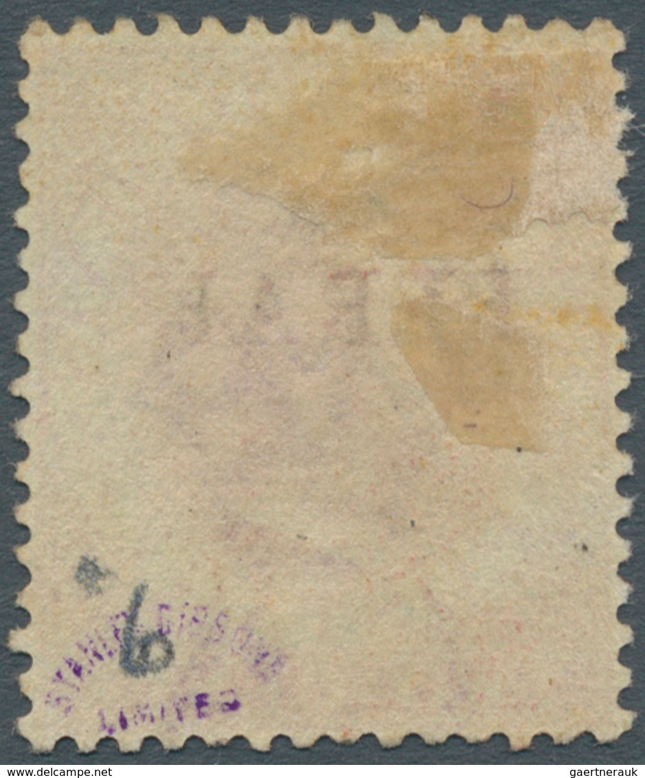06486 Malaiische Staaten - Perak: 1884-91 QV 2c. Bright Rose With Overprint Variety "FERAK" For PERAK, And - Perak