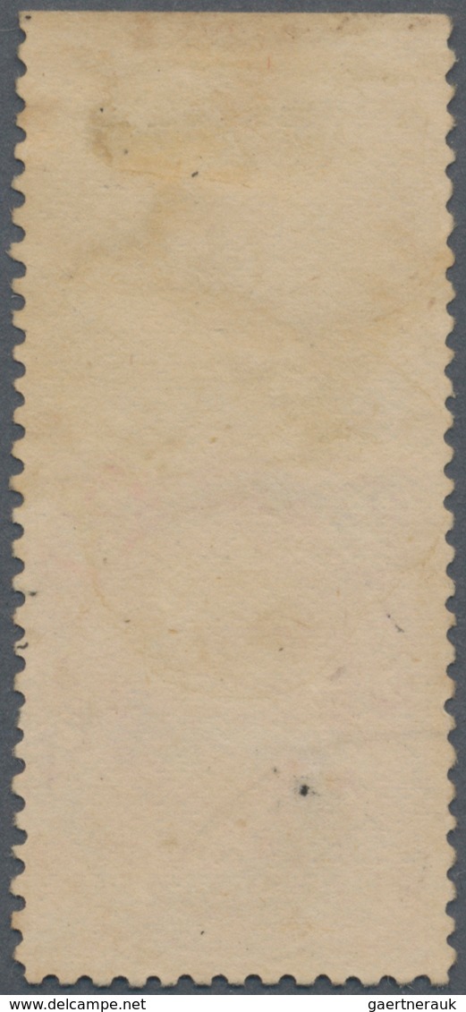 06873 Malaiische Staaten - Sarawak: 1895, Sir Charles Brooke 2c. Brown-red From Upper Margin IMPERFORATE B - Other & Unclassified