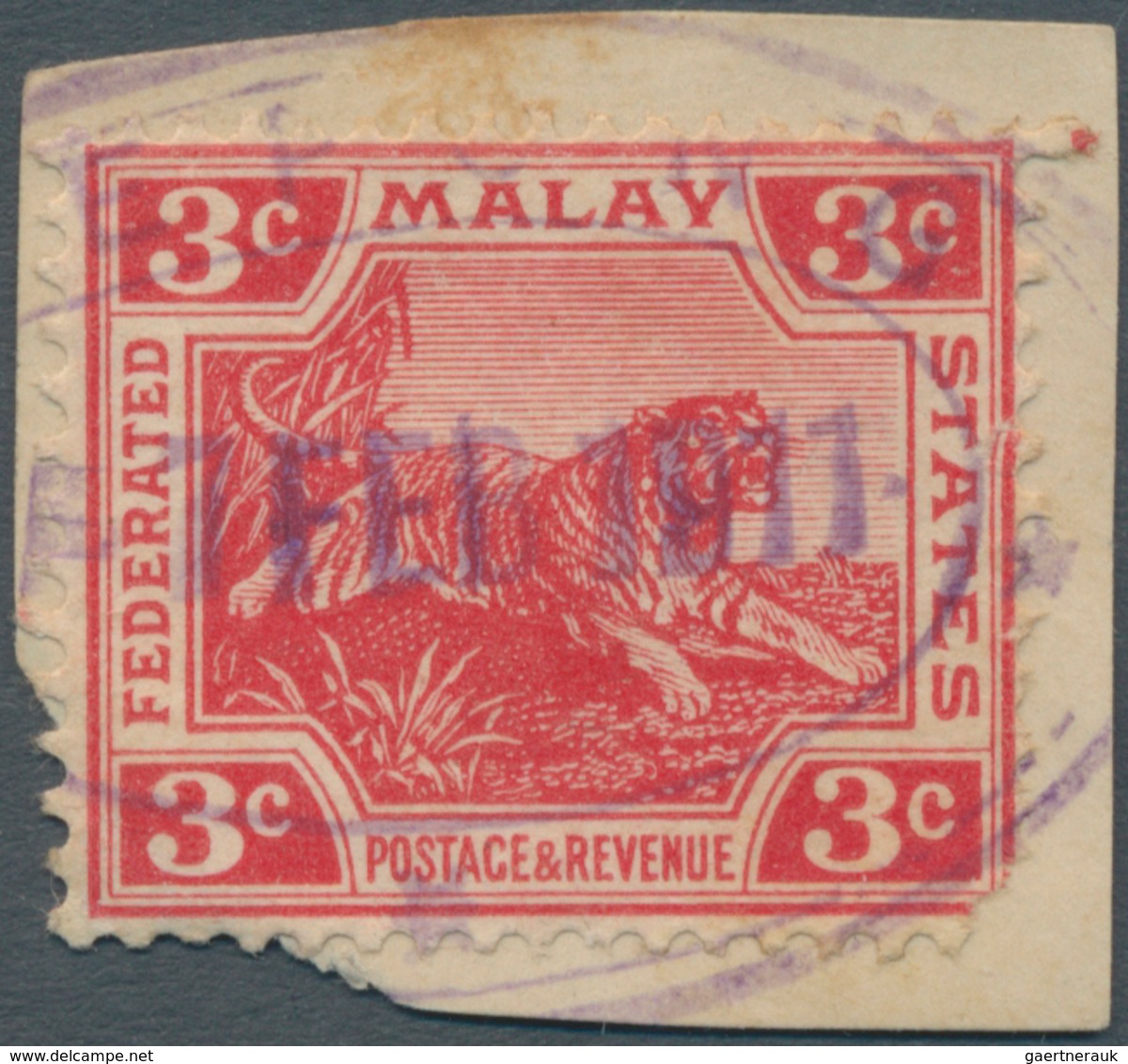 07071 Malaiische Staaten - Selangor: 1910-11 KEPONG (Railway Agency): 1910 Cover From Kepong (22 Sep 1910) - Selangor