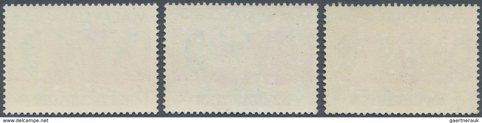 07389 Malaiische Staaten - Selangor: 1965, Orchids 15c. 'Rhynchostylis Retusa' Two Stamps With Partly GREE - Selangor