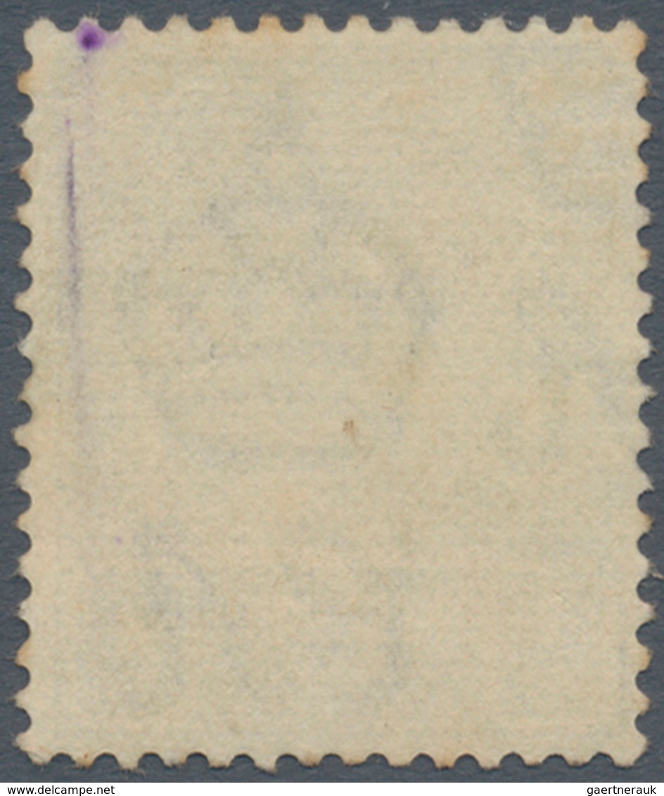 07442 Malaiische Staaten - Trengganu: Japanese Occupation, 1942, 1 C. Black With Small Seal In Brown, Used - Trengganu