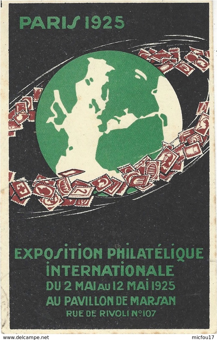 PARIS 1925 - Exposition Internationale  - Oblitérée à L'entrée - Estate 1924: Paris