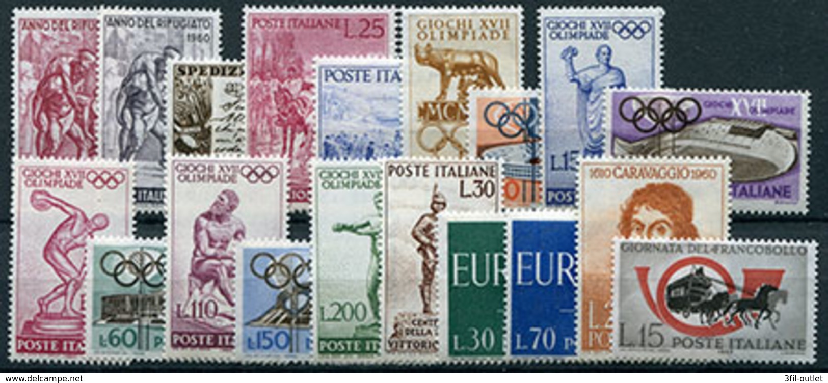 Italia Repubblica 1960 - 1946-60: Nuovi