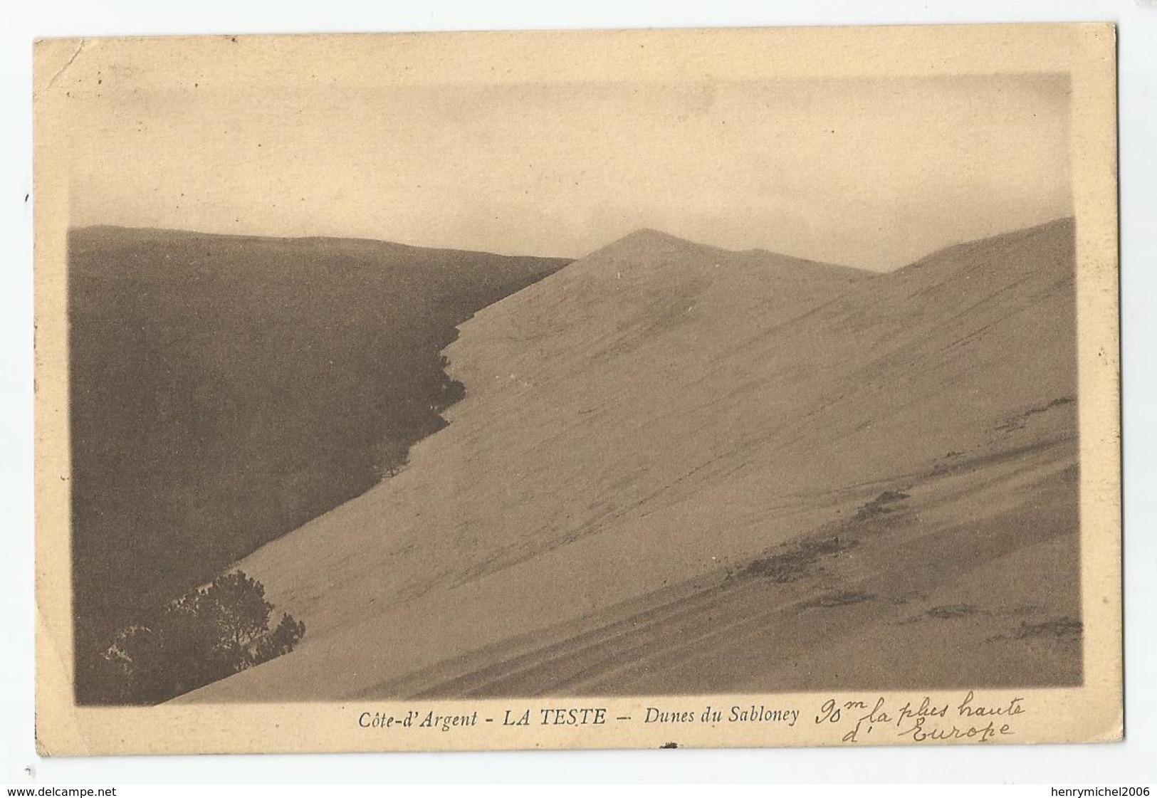 33 Gironde - La Teste Dunes Du Sabloney 1932 - Other & Unclassified