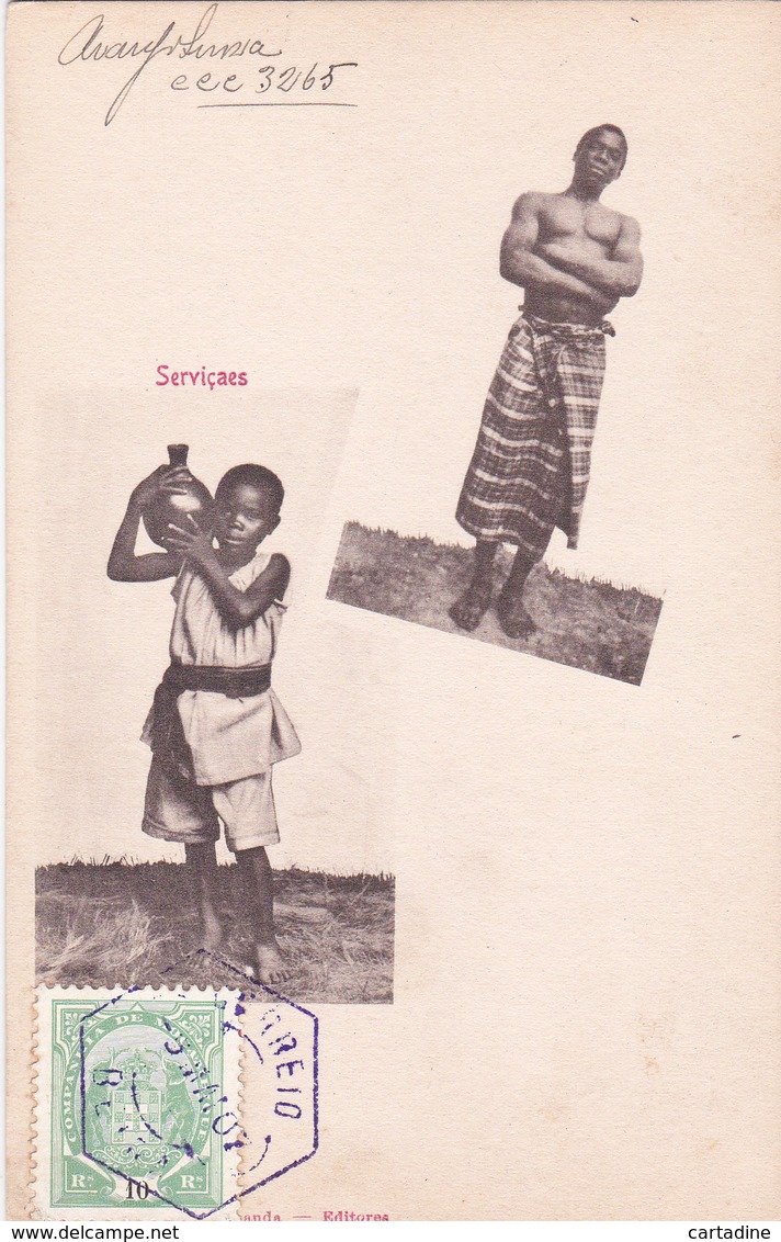 CPA - ANGOLA - Serviçaes - 1907 - Angola