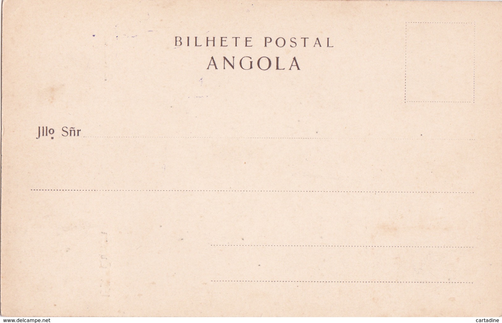 CPA - ANGOLA - Lavadeiras- 1907 - Angola