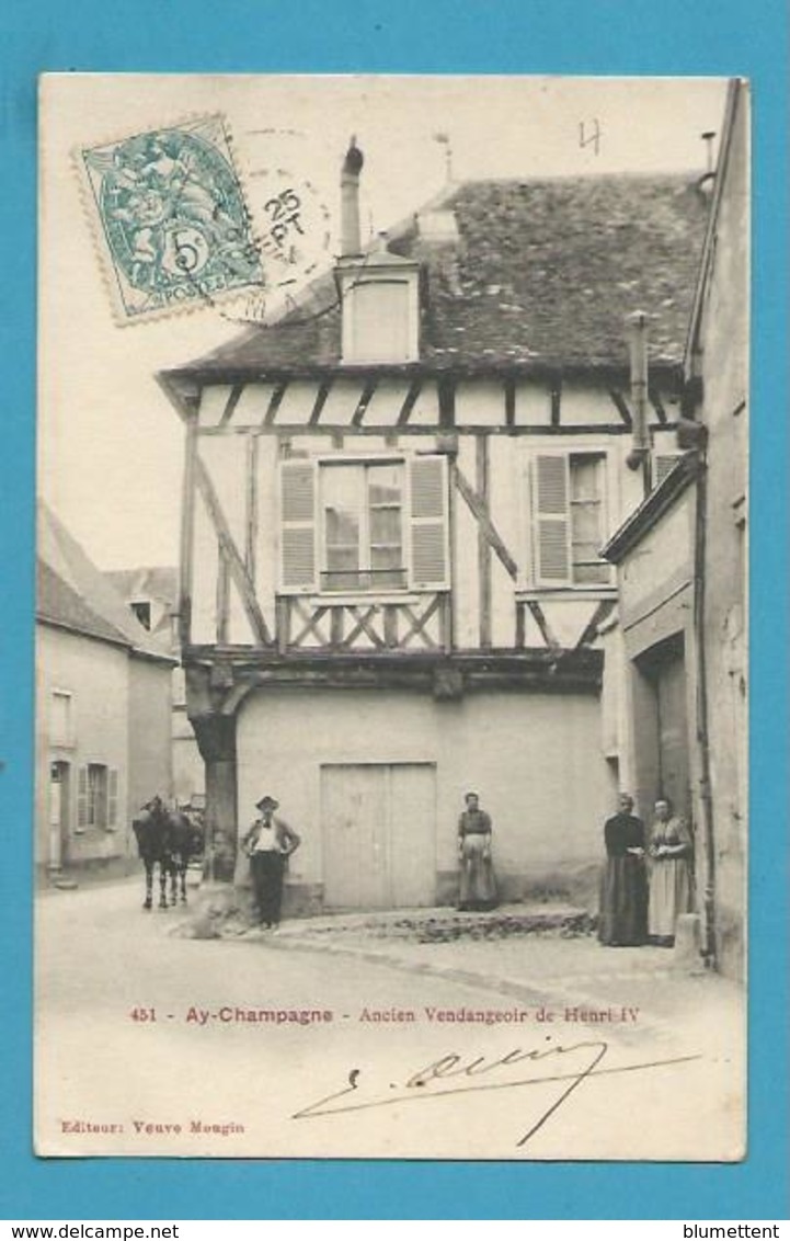 CPA 451 - Ancien Vendangeoir De Henri IV à AY-CHAMPAGNE 51 - Ay En Champagne