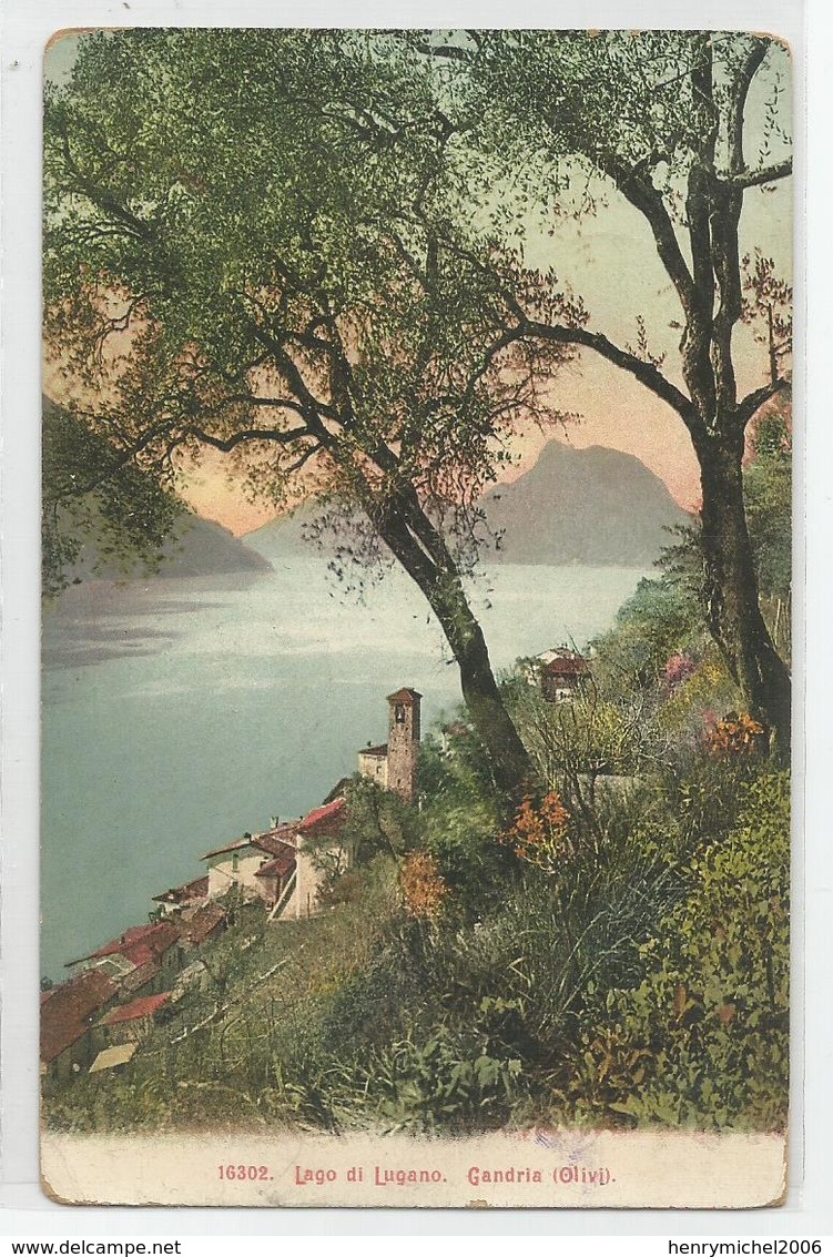 Suisse Tessin Lugano Cachet Hotel Garni Walter 1905 - Lugano