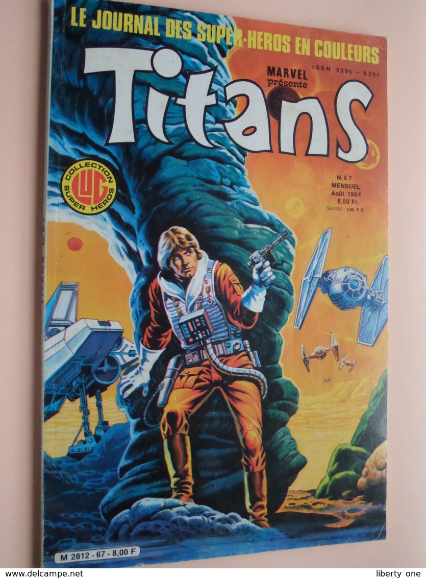 Titans : Août 1984 / M 2812 - 67 ( Marvel ) Edition LUG Lyon ! - Titans