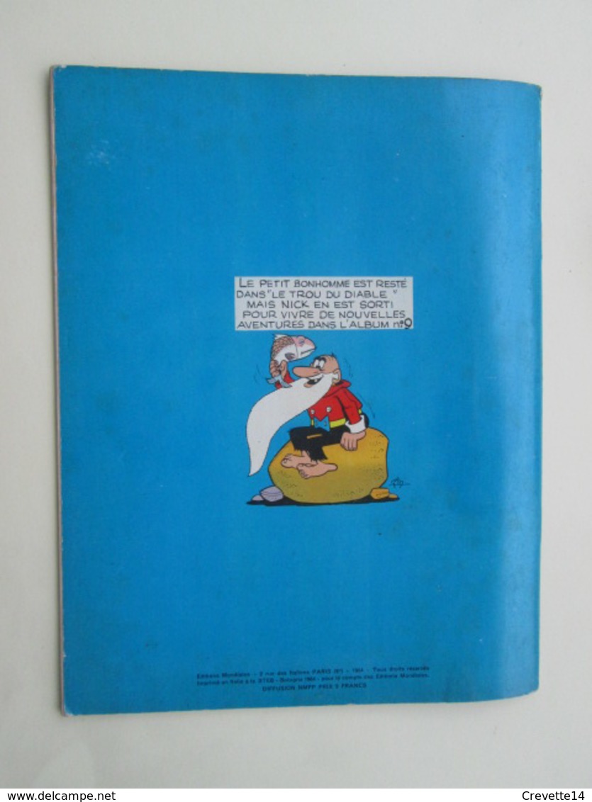 BD1/2015  EDITIONS MONDIALES DEL DUCA 1964. EO .N°8 .nick Et Panchito. Trés Bon état - Revistas