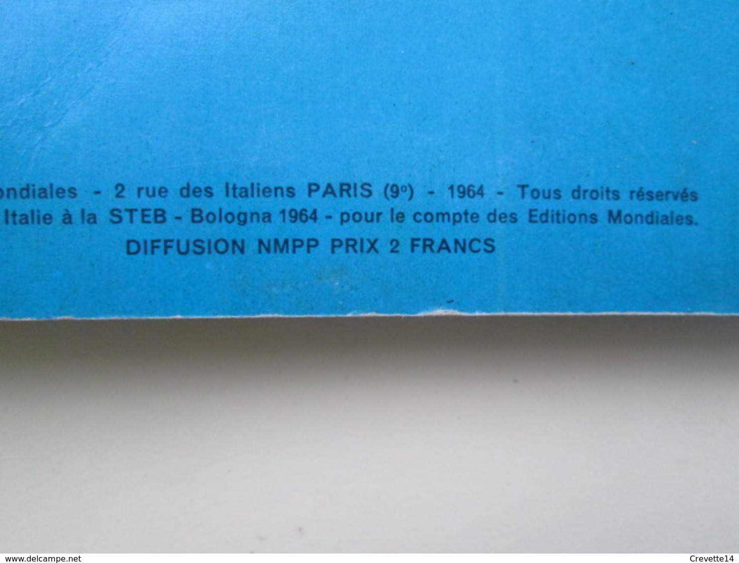 BD1/2015  EDITIONS MONDIALES DEL DUCA 1964. EO .N°8 .nick Et Panchito. Trés Bon état - Magazines