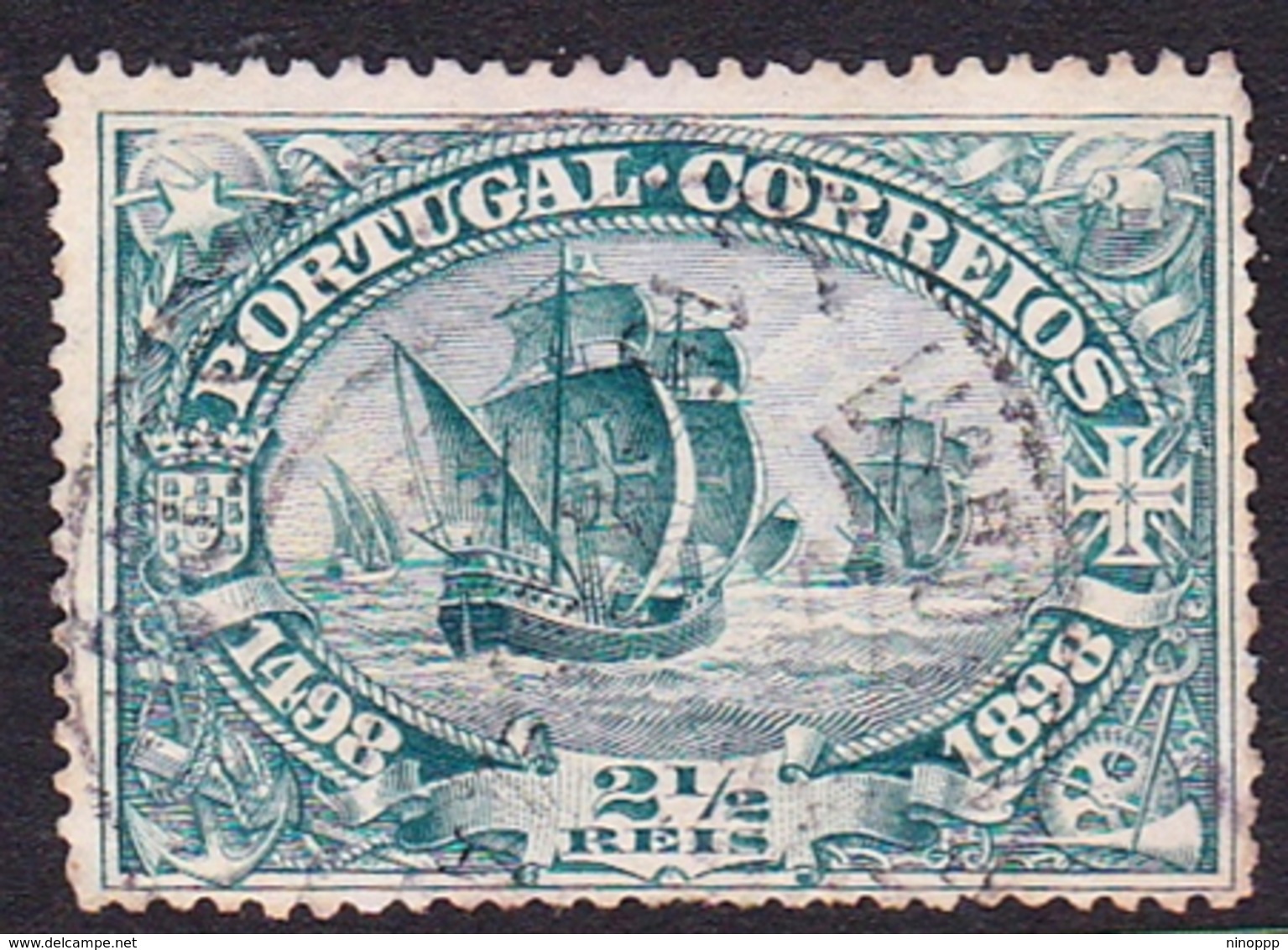 Portugal SG 378 1898 Vasco De Gama, Two And Half Reis, Used - Used Stamps