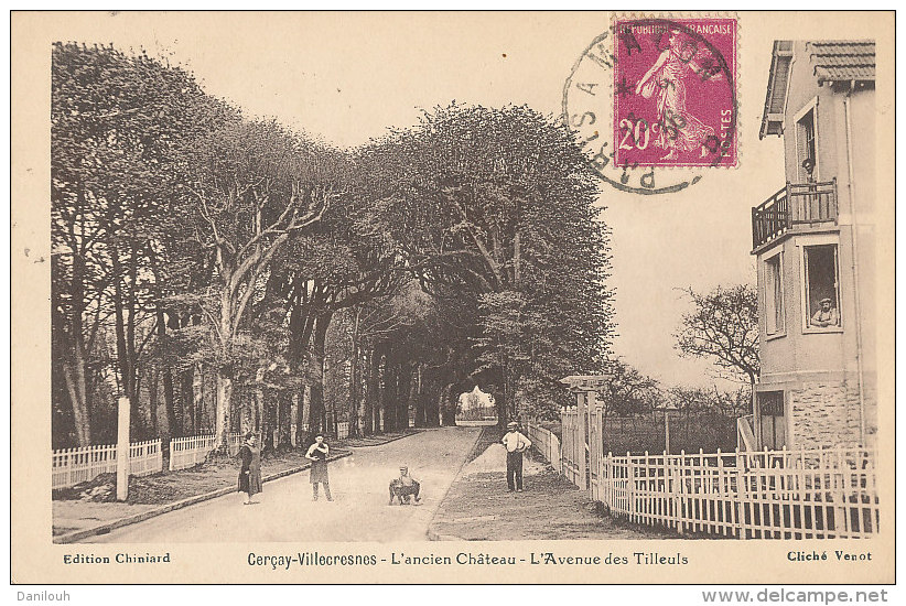 94 // CERCAY VILLECRESNES   L'ancien Chateau, Avenue Des Tilleuls,   Edit Chiniard - Otros & Sin Clasificación