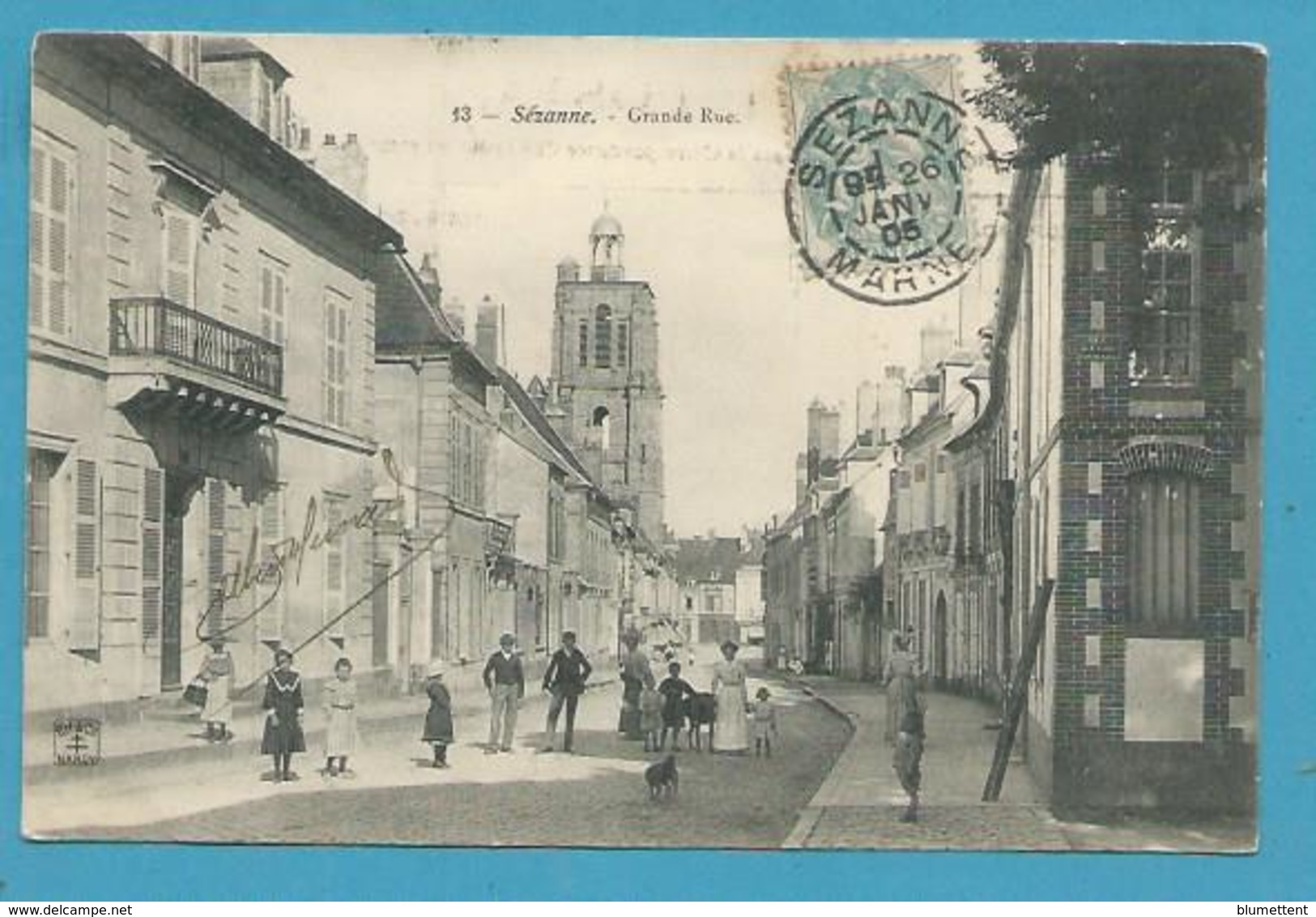 CPA 13 - Grande Rue  SEZANNE 51 - Sezanne