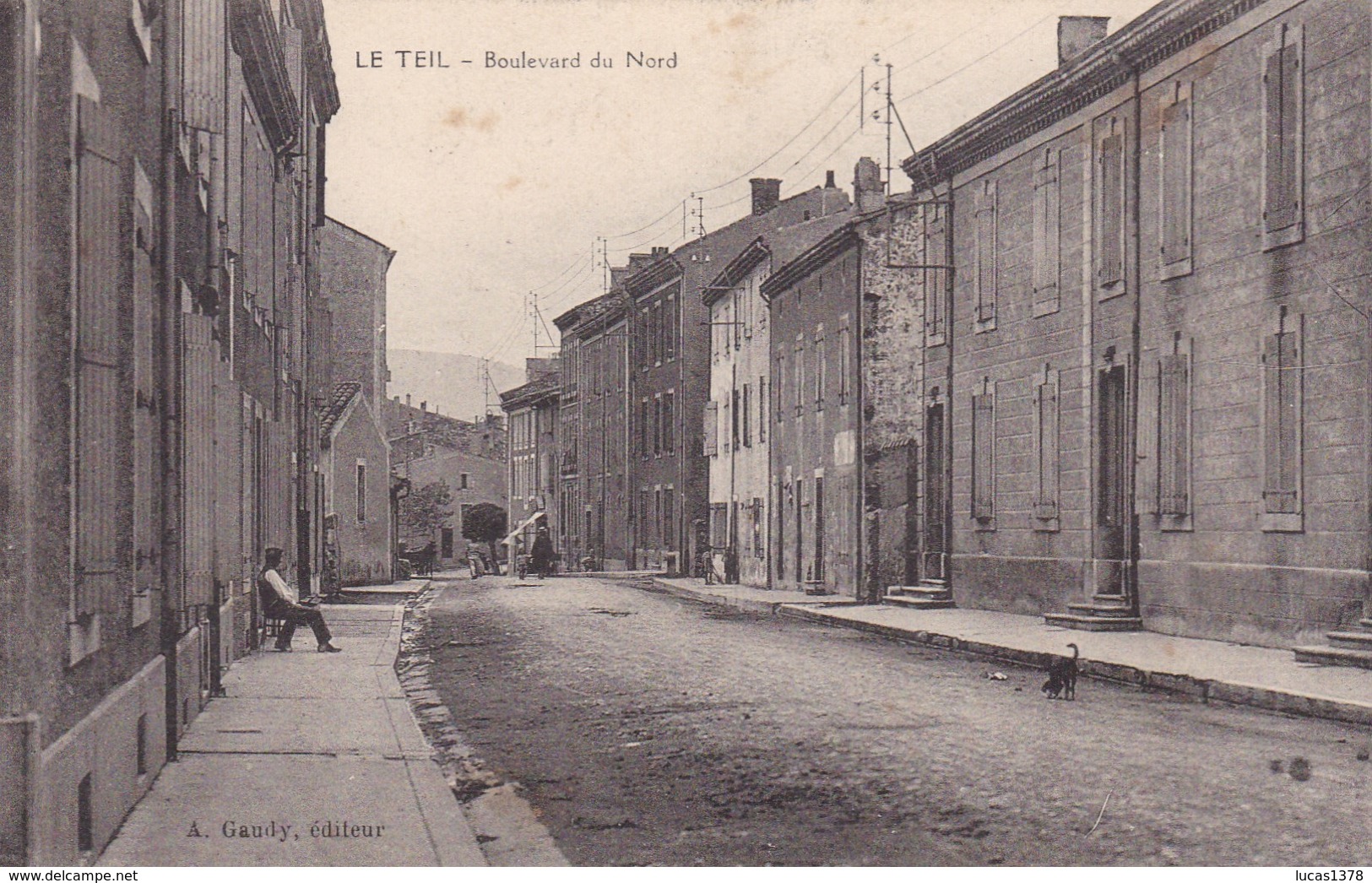 07 / LE TEIL / BOULEVARD DU NORD / PLAN PEU COURANT - Le Teil