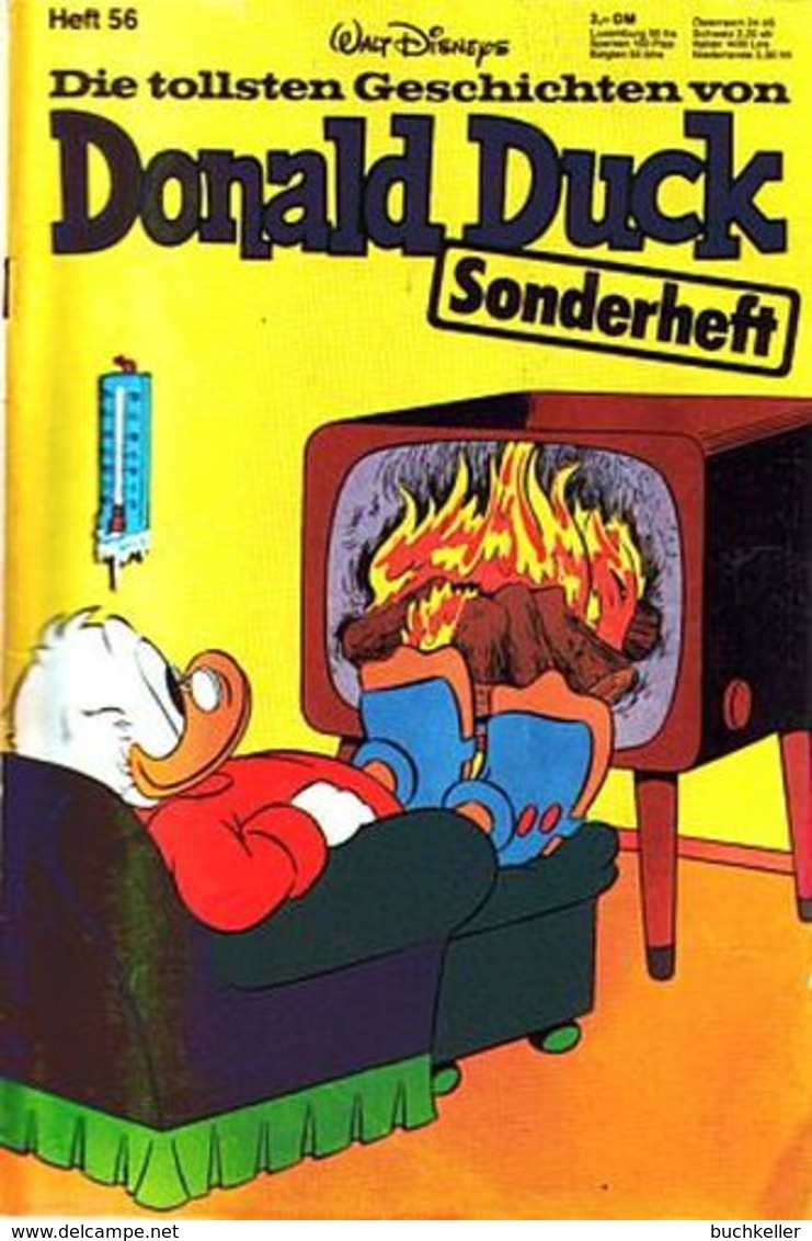 Die Tollsten Geschichten Von Donald Duck 56 (Erstauflage) Mit Beilage - Walt Disney Comic Ehapa Verlag - Walt Disney