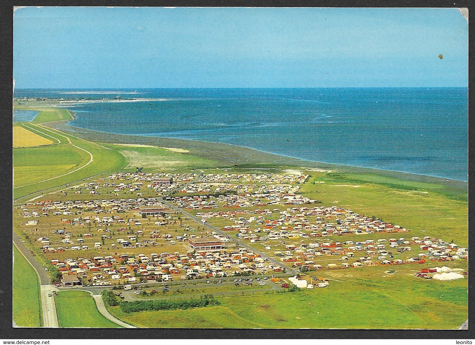 HOOKSIEL Nordseebad Fliegeraufnahme Niedersachsen Wangerland Campingplatz - Wangerland