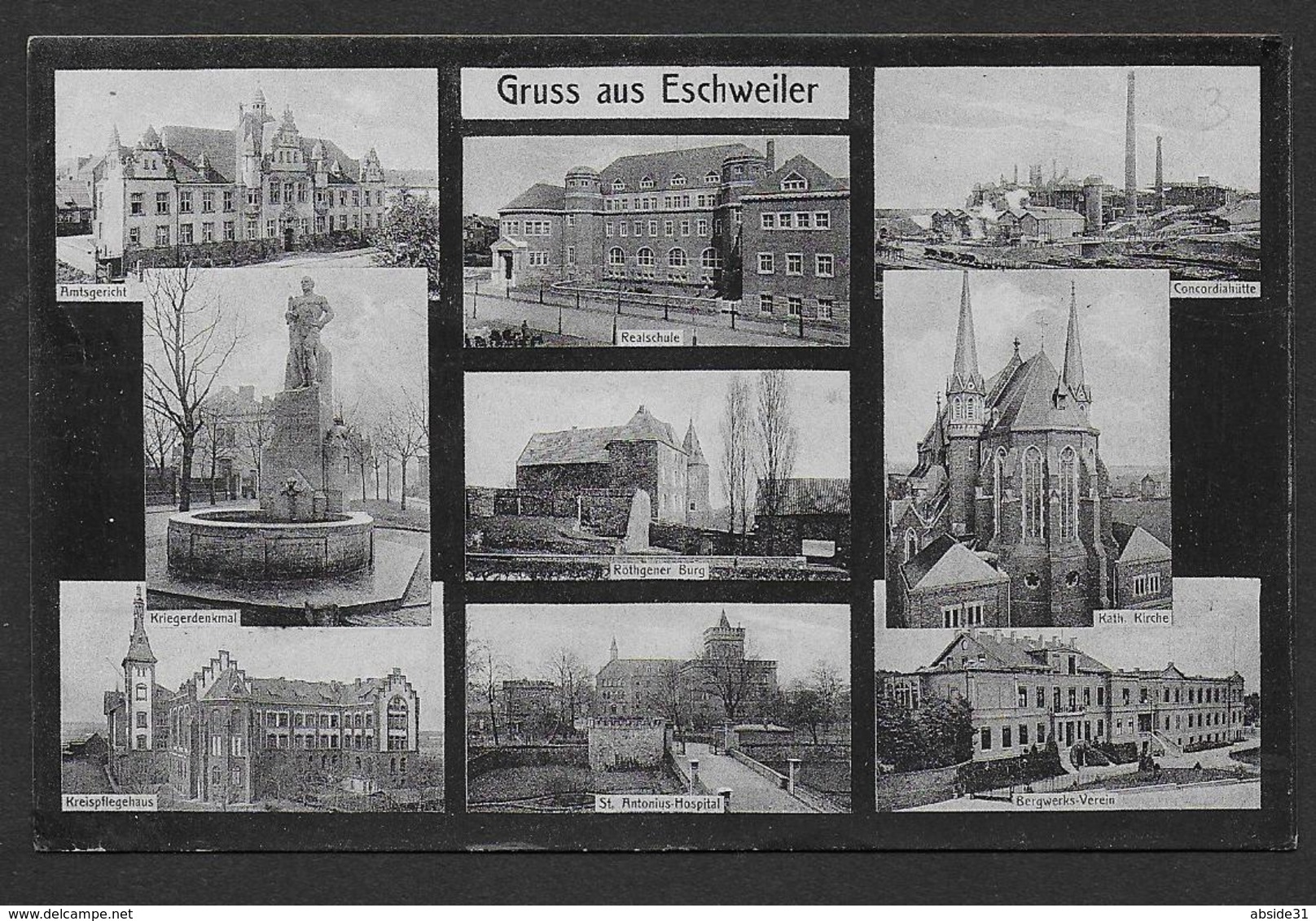 Gruss Aus ESCHWEILER ( 2 Scans ) - Eschweiler