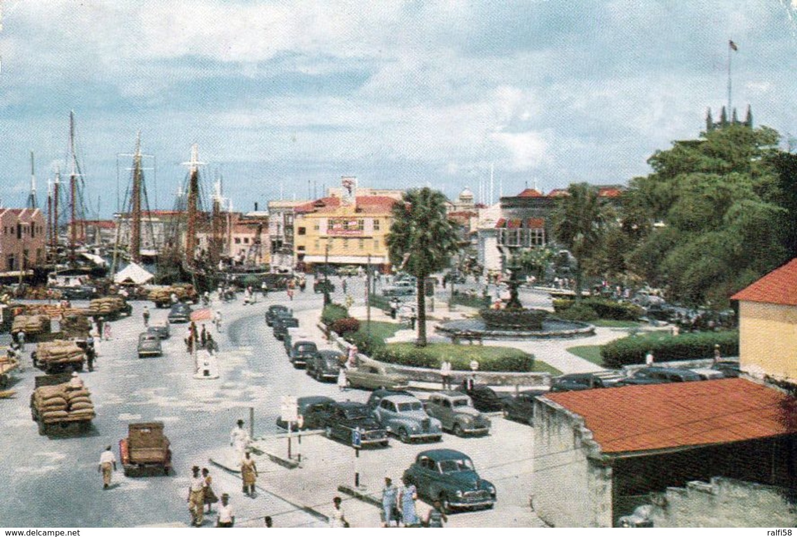 1 AK Barbados * Fountain Gardens In Der Hauptstadt Bridgetown * - Barbados (Barbuda)