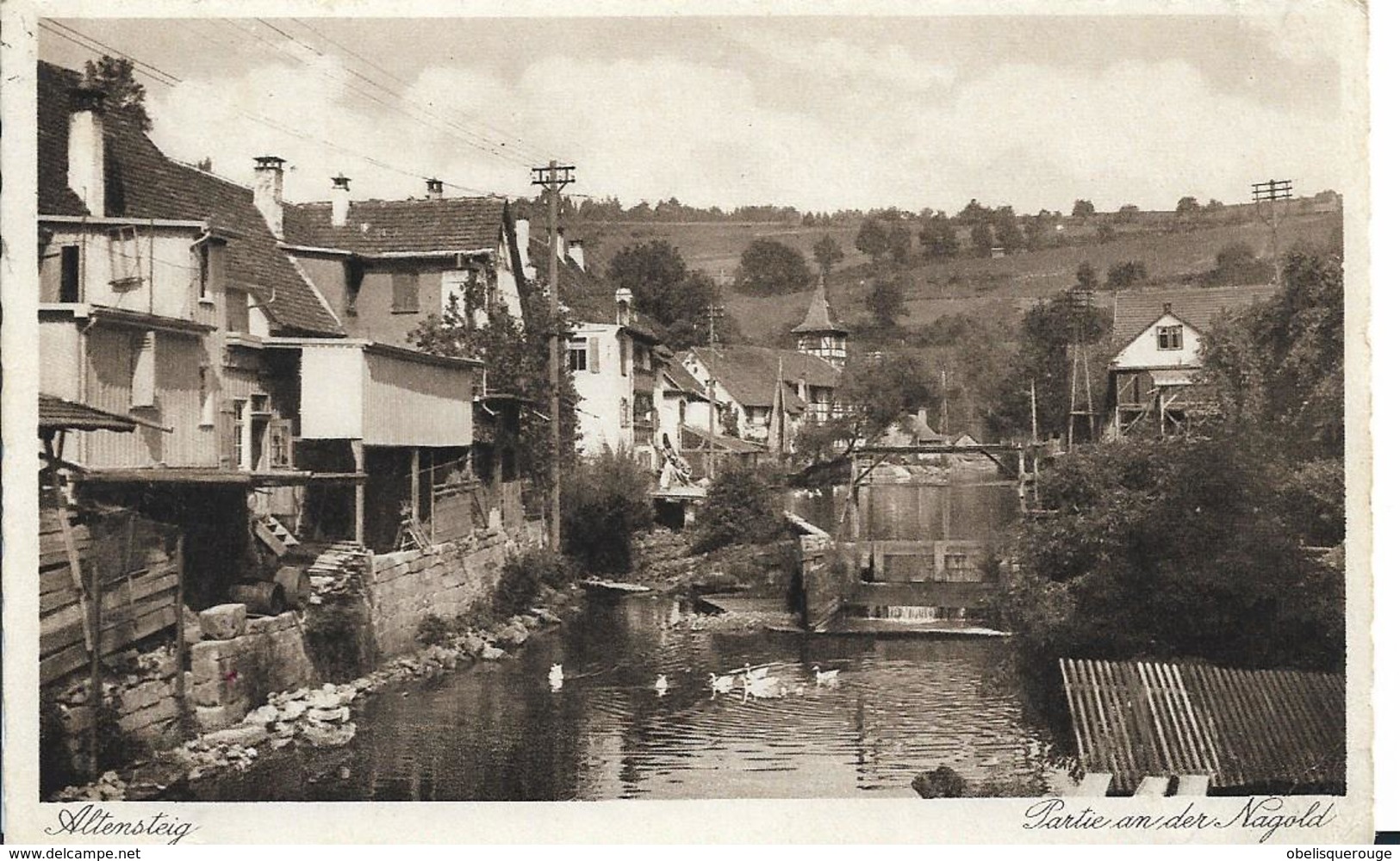 Bade-Wurtemberg Altensteig PARTIE AN DER NAGOLD - Altensteig