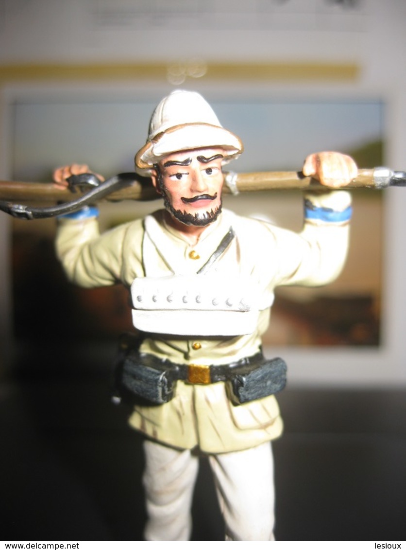 F148 FIGURINE SOLDAT DE PLOMB LEGION ETRANGERE LEGIONNAIRE TENUE COLONIALE 1892 - Soldats De Plomb