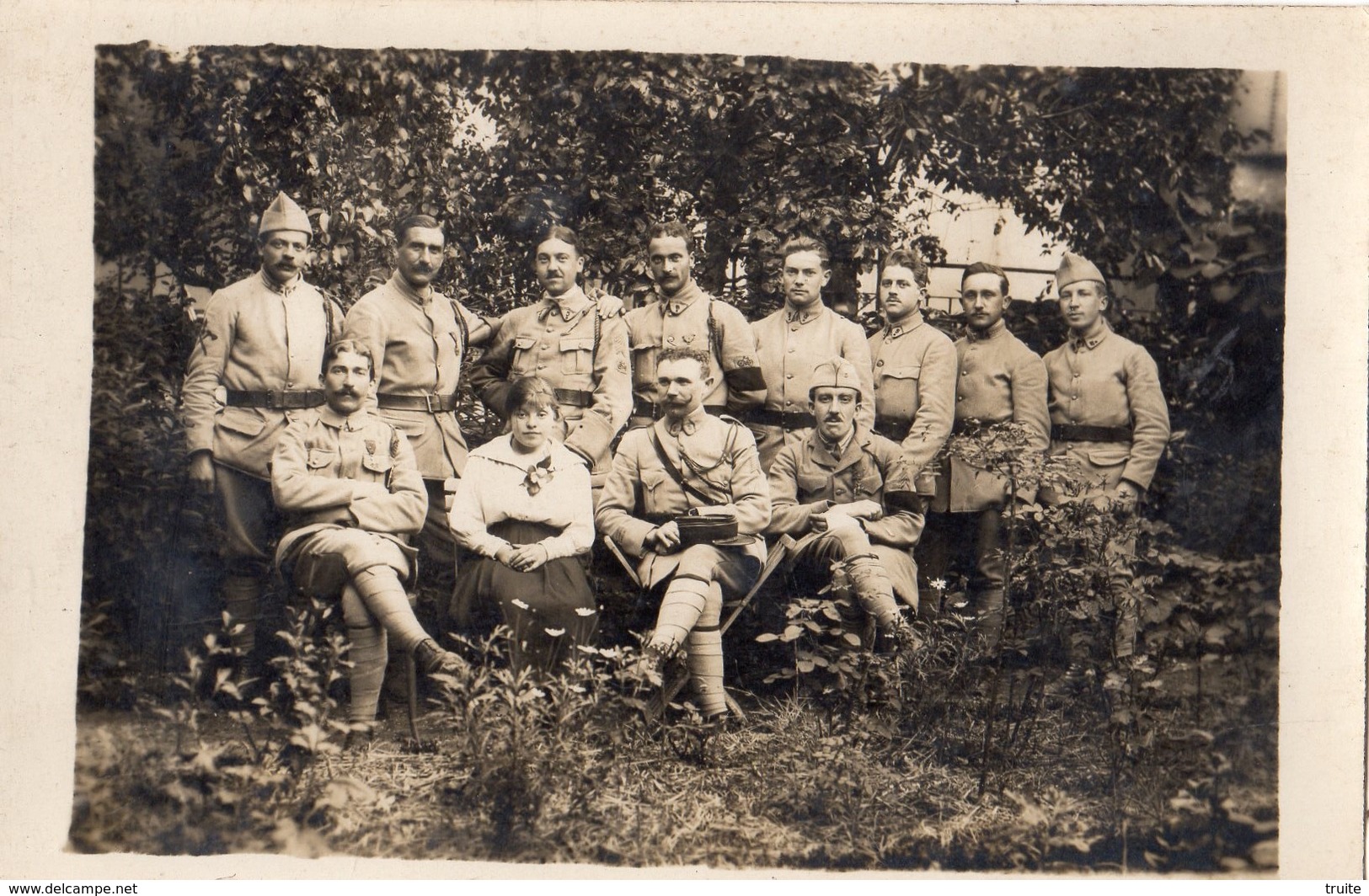 PIRMASENS GROUPE DE SOLDATS  (CARTE PHOTO ) - Pirmasens