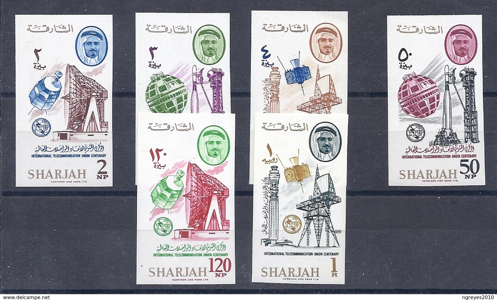 180028013  SHARJAH  YVERT  Nº  114/21  S/D  **/MNH - Sharjah