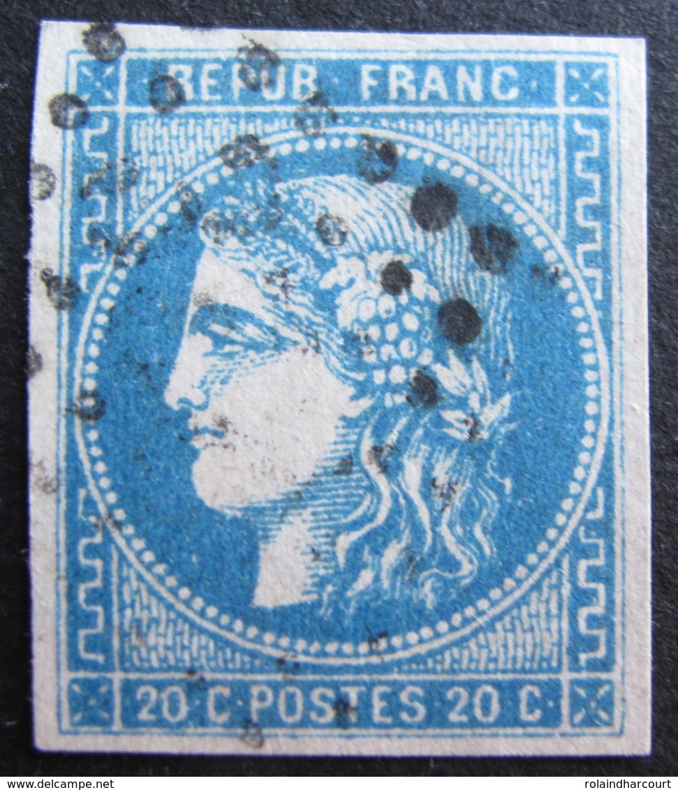 LOT R1752/333 - CERES EMISSION DE BORDEAUX N°46B - LUXE - LGC - Cote : 25,00 € - 1870 Bordeaux Printing