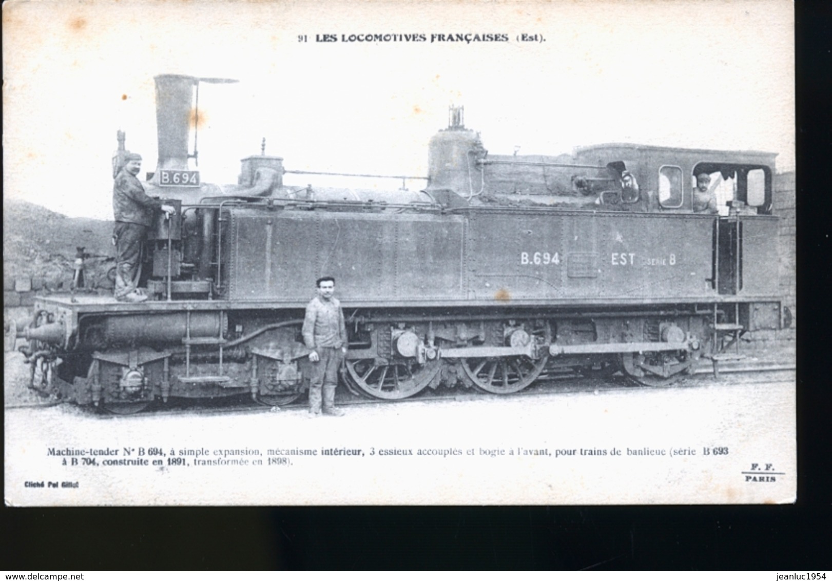 LOCOMOTIVES FRANCAISES - Stations With Trains