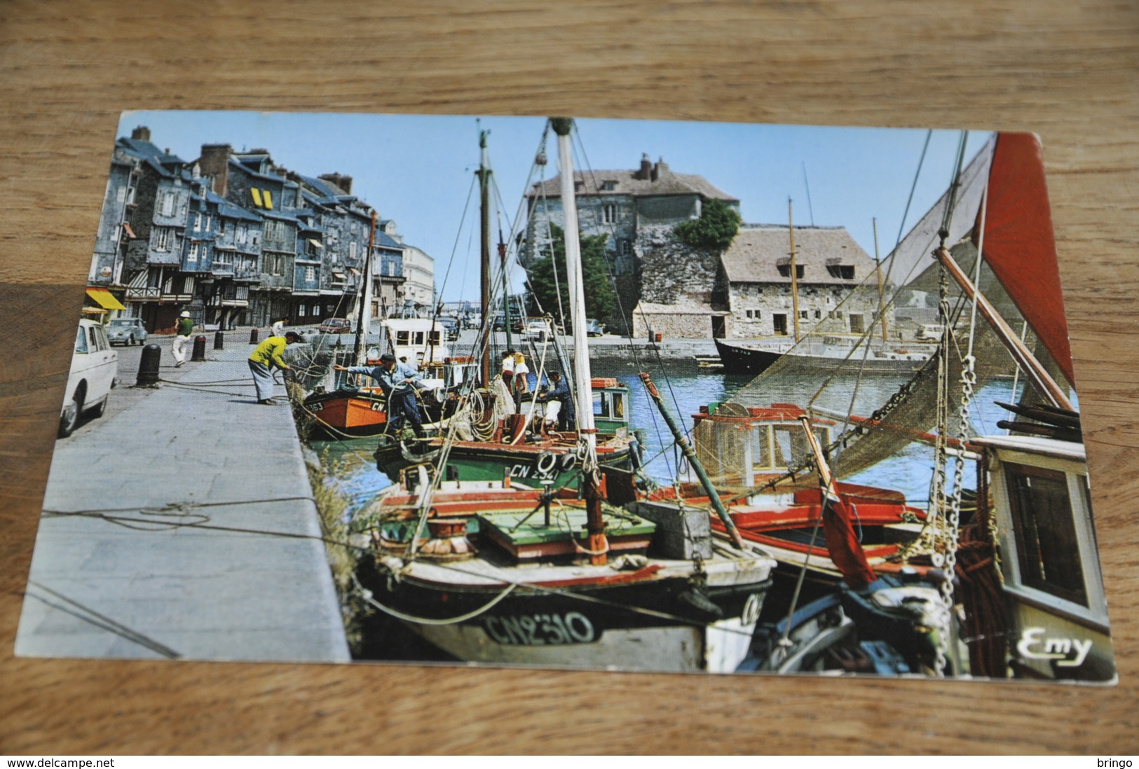 569- Honfleur, Le Quai Sainte Catherine - Animée - Honfleur