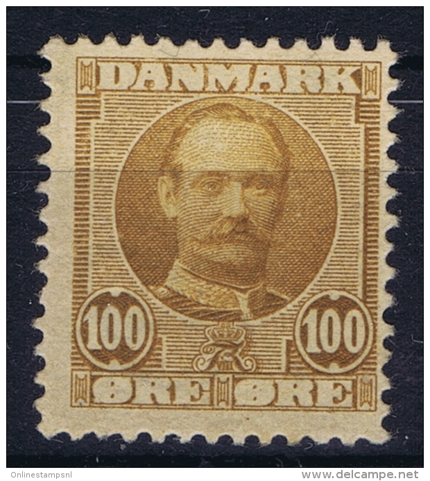 Denmark : Mi Nr 59 Fa 75 MH/* Flz/ Charniere  1907 - Ungebraucht