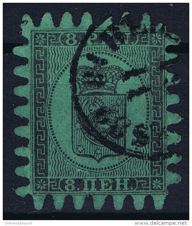 Finland : Mi Nr   6 C  Obl./Gestempelt/used  1860 - Used Stamps