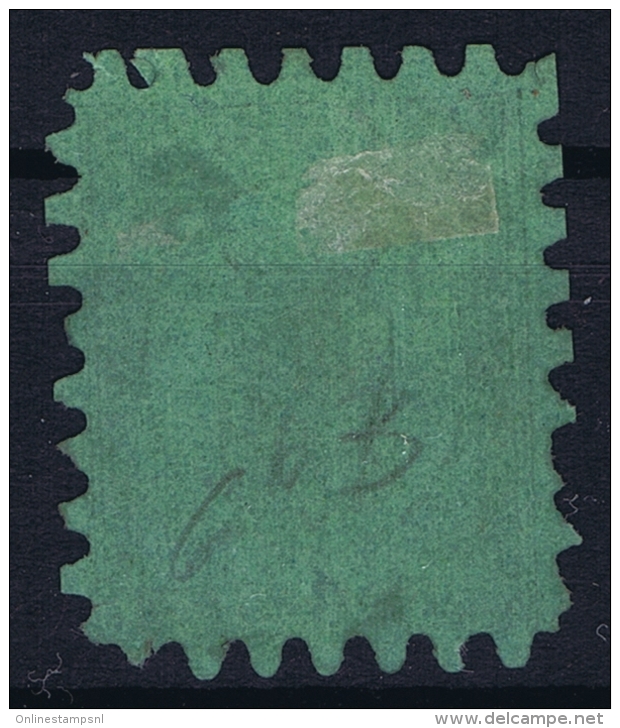 Finland : Mi Nr   6 B  Obl./Gestempelt/used  1860 - Gebraucht