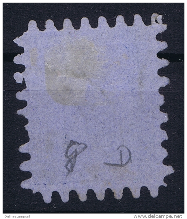 Finland : Mi Nr   8 C  Obl./Gestempelt/used  1860 - Oblitérés