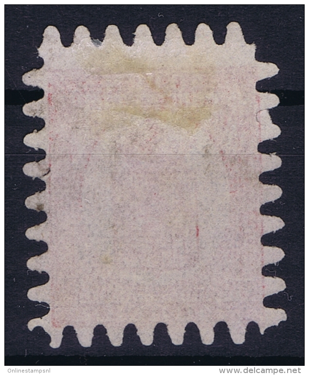 Finland : Mi Nr   9 B  Obl./Gestempelt/used  1860 - Oblitérés