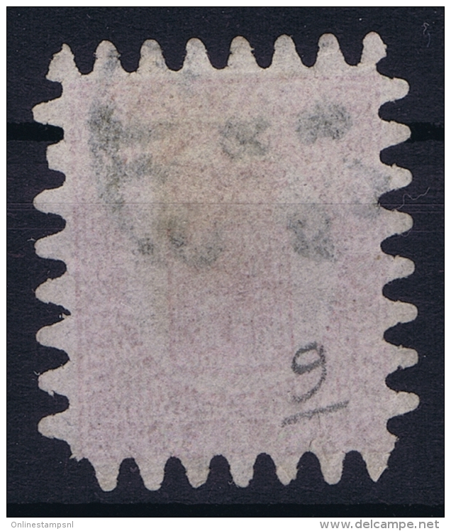 Finland : Mi Nr   9 B  Obl./Gestempelt/used  1860 - Gebraucht