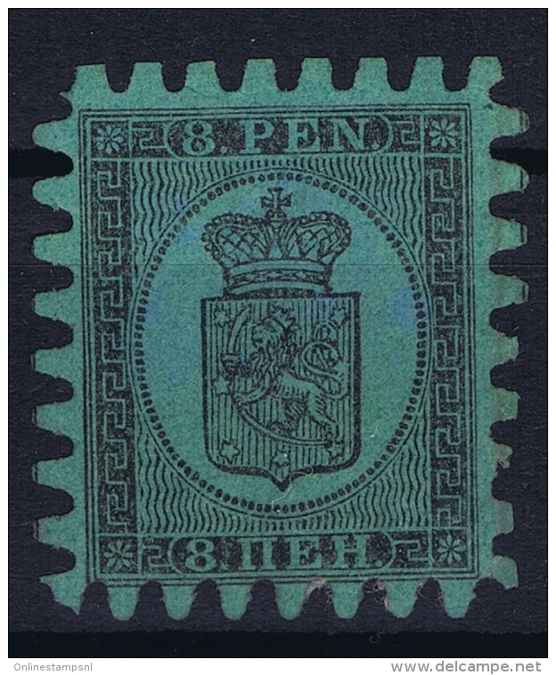 Finland : Mi Nr   6 C X MH/* Flz/ Charniere  1860 Signed/ Signé/signiert/ Approvato Bühler - Unused Stamps