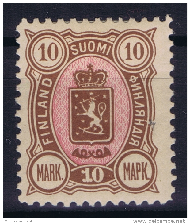 Finland : Fa 26 MH/* Flz/ Charniere 1889 Signed/ Signé/signiert/ Approvato - Ungebraucht