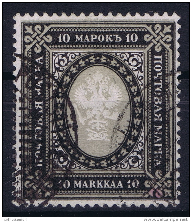 Finland : Mi Nr 54  Fa  R17  Obl./Gestempelt/used  1901 - Gebraucht