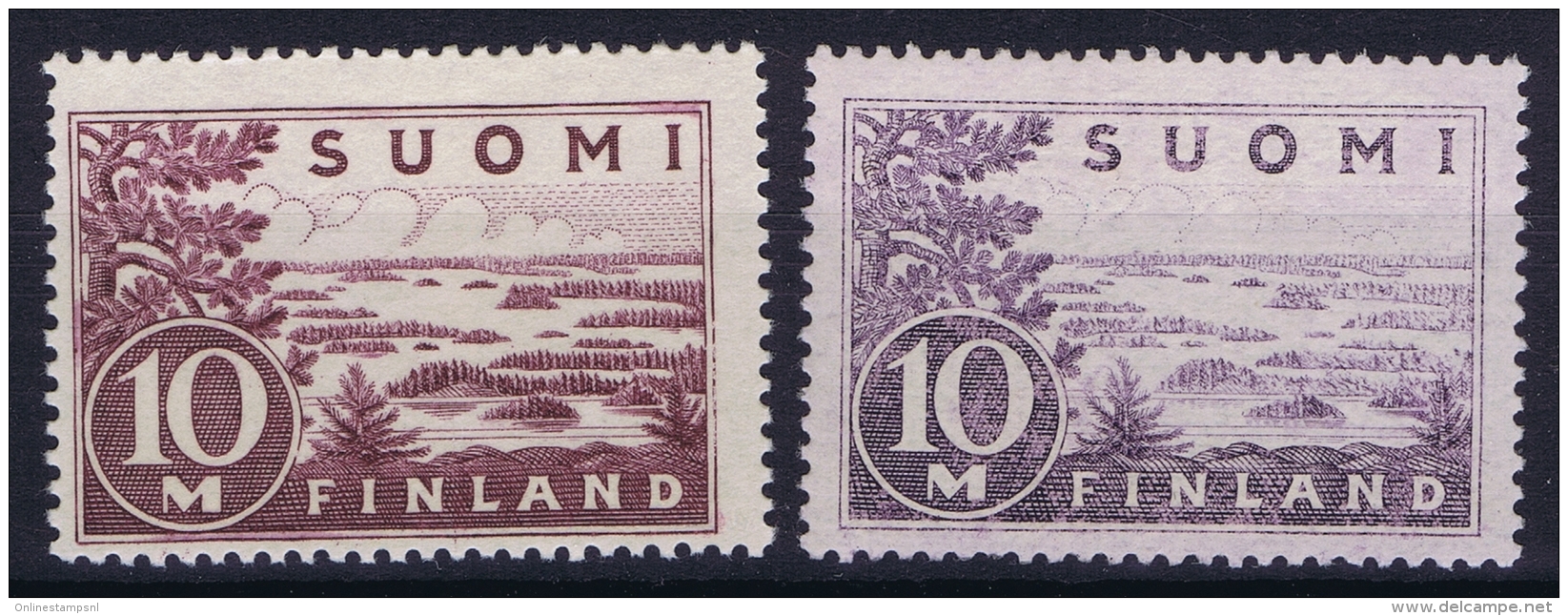 Finland : Mi Nr 156 I + IIa Postfrisch/neuf Sans Charniere /MNH/** 1930 - Ongebruikt