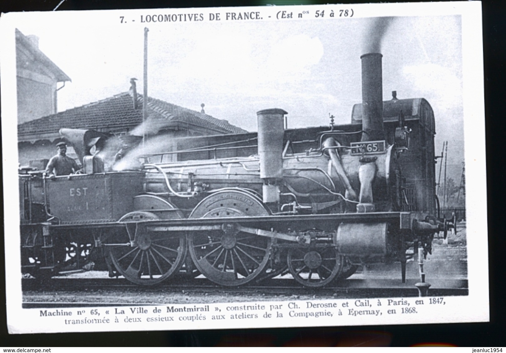 LOCOMOTIVES FRANCAISES - Stations With Trains