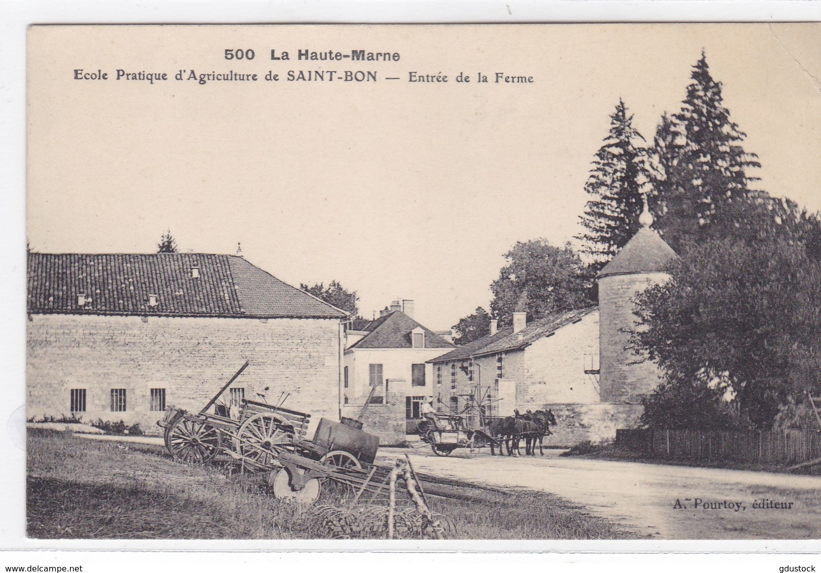 Haute-Marne - Ecole Pratique D'agriculture De Saint-Bon - Entrée De La Ferme - Autres & Non Classés