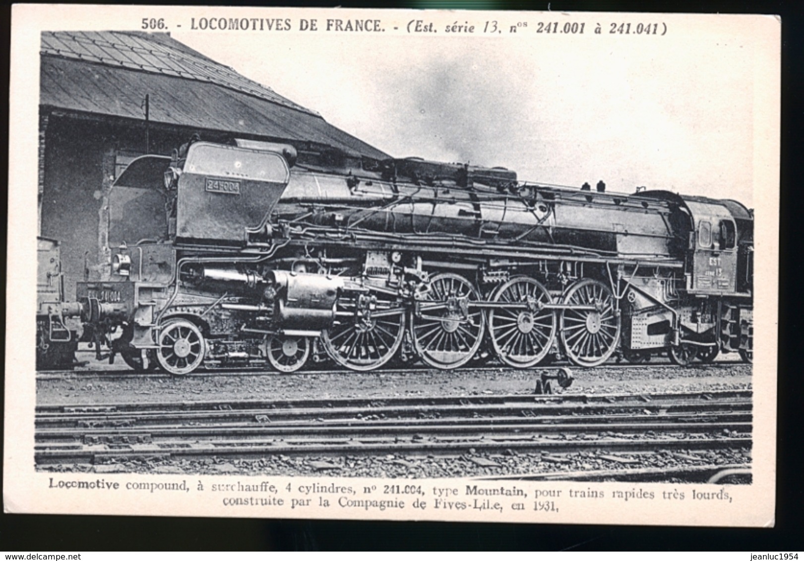 LOCOMOTIVES FRANCAISES - Stations With Trains