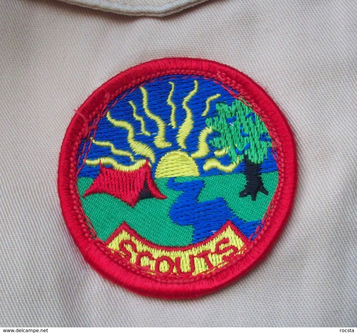 Vintage Dutch Scouts Shirt - 8 Patches - Scoutisme