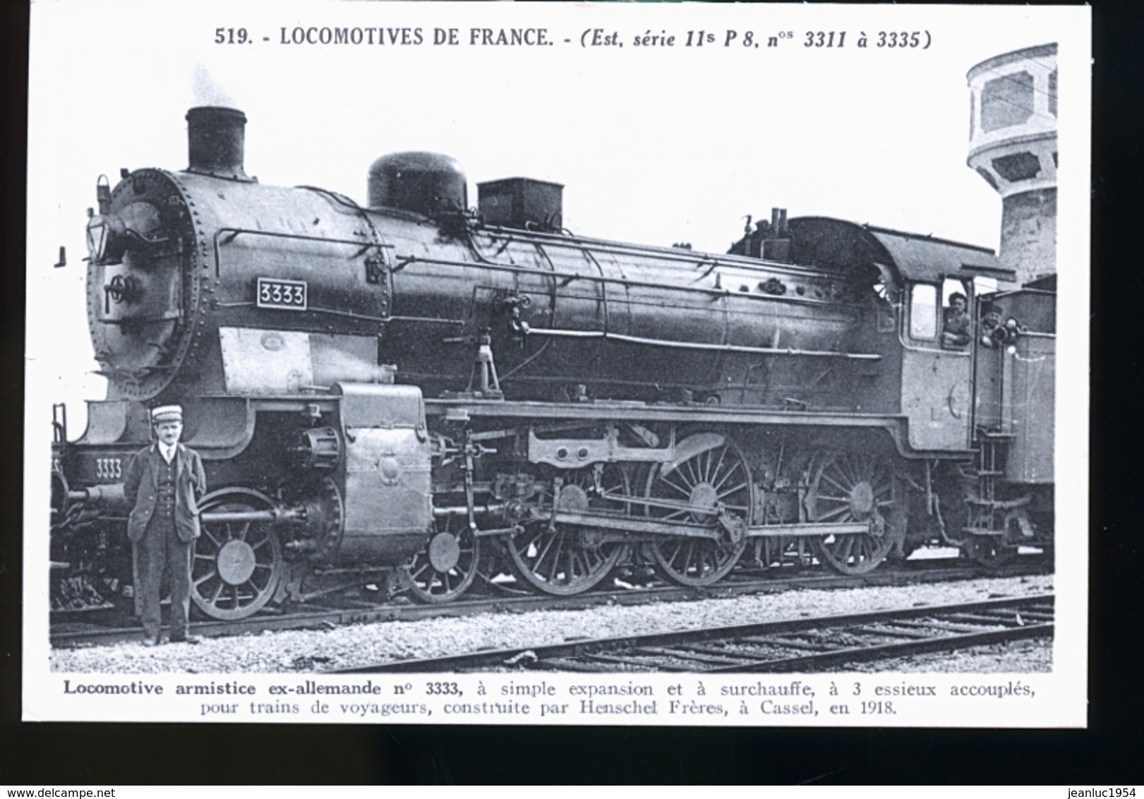 LOCOMOTIVES FRANCAISES - Stations With Trains