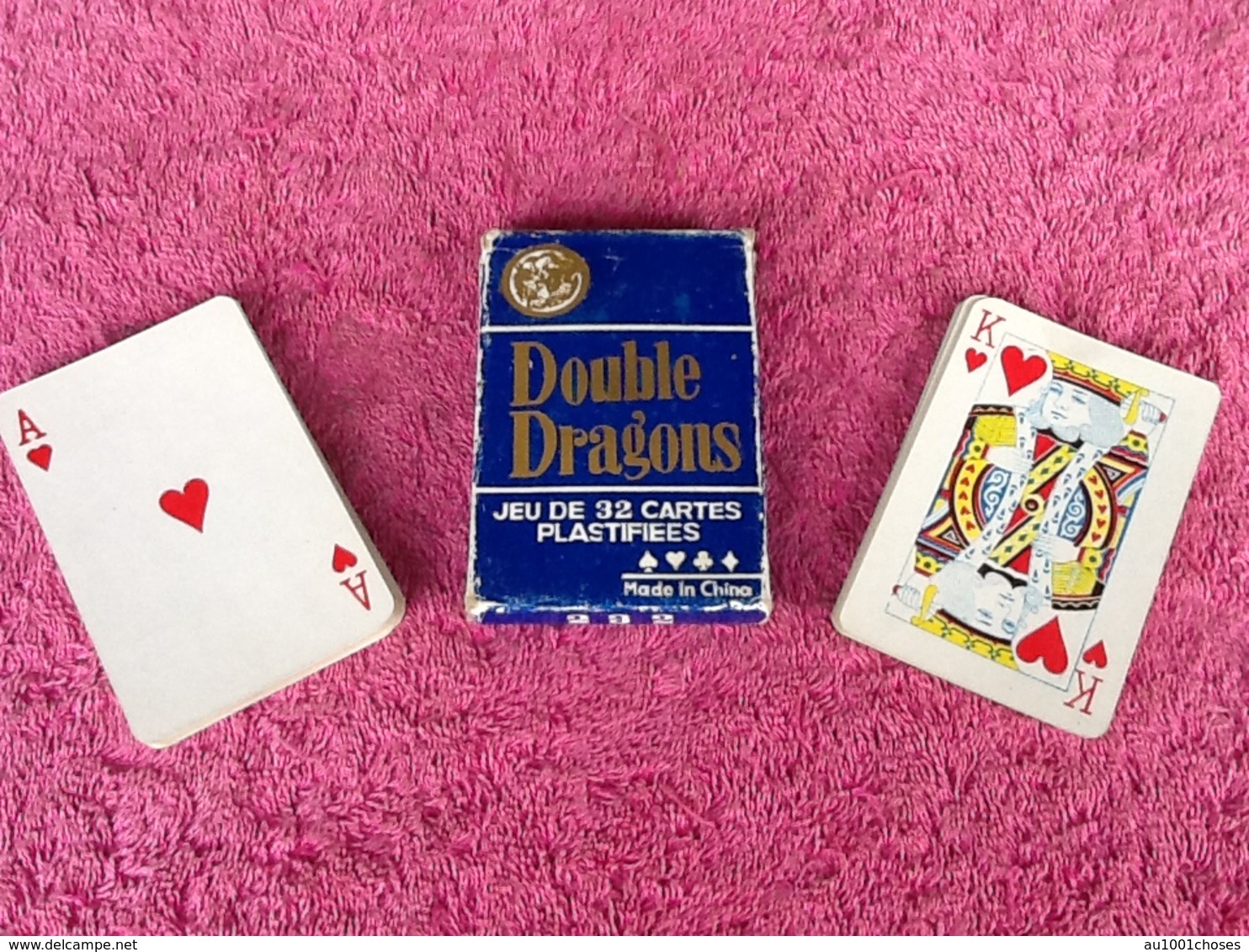 32 Cartes à Jouer  Double Dragons - 32 Kaarten