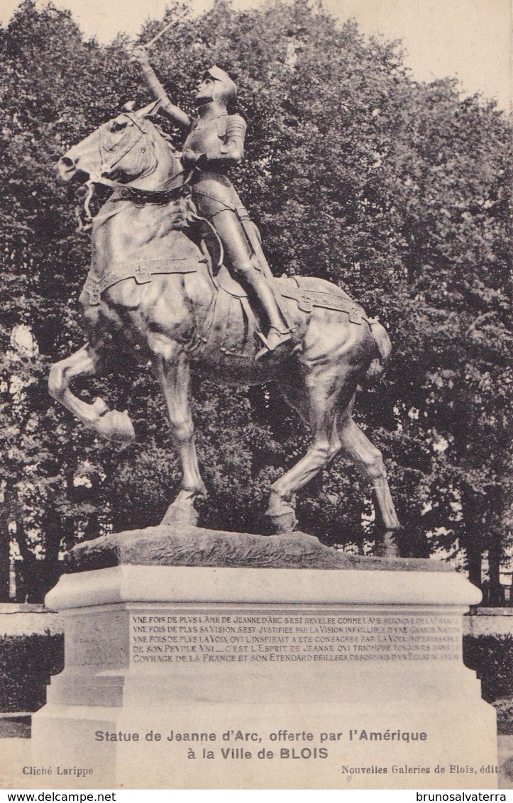 Statue De Jeanne D'Arc, Offerte Par L'Amérique à La Ville De Blois - Blois